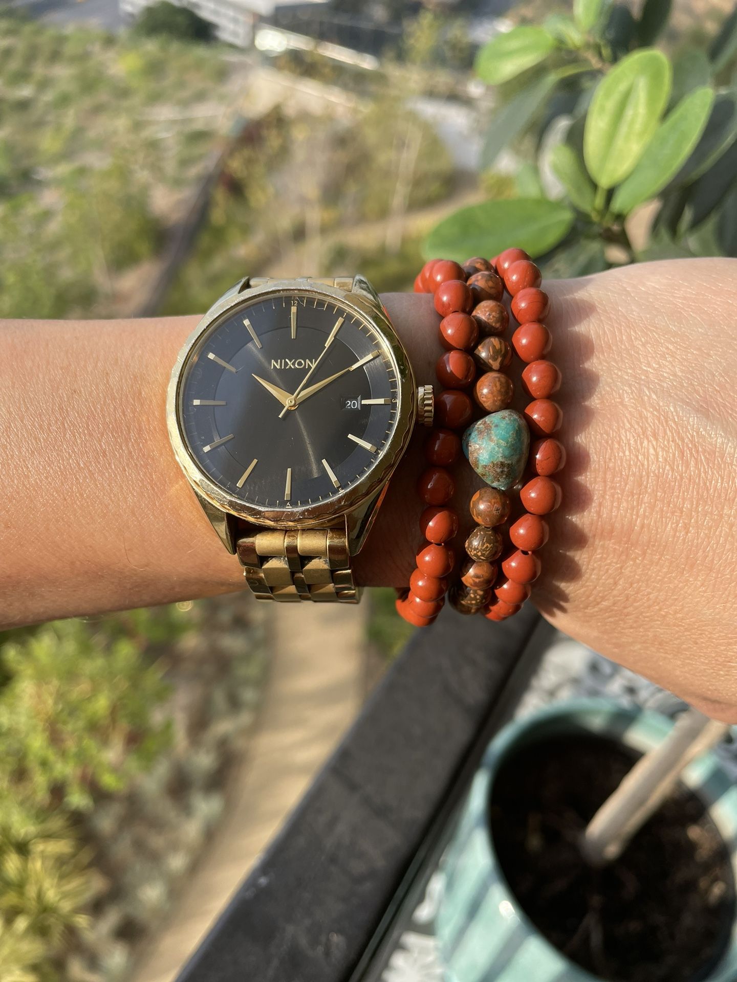 Stunning Handmade Jasper And Turquoise Gemstone Bracelets