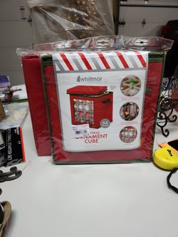Christmas Ornament Storage Cubes-NEW