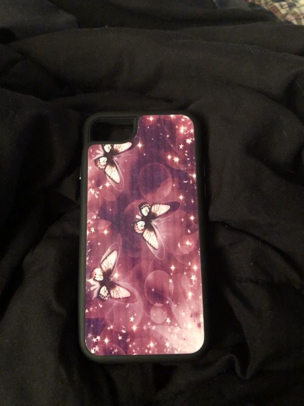 iPhone 7 case with butterflies