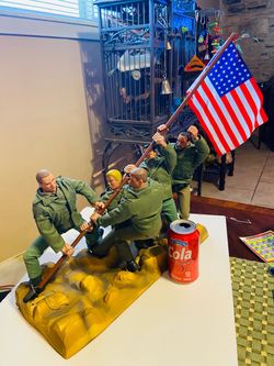WW II, Iwo Jima 12” Poseable Figures. By Formative 1998