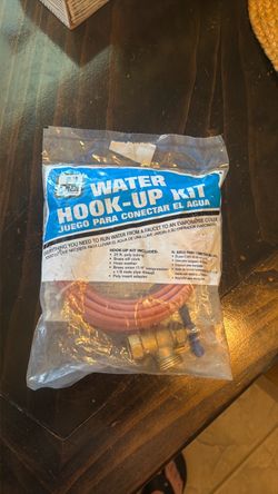 Water hook-up kit