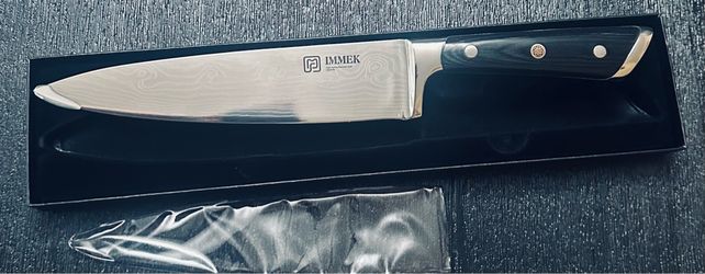 IMMEK Professional 8” Chef Knife High Carbon German Stainless Steel Blade New