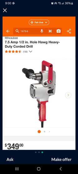 Milwaukee Hole Hawg Drill