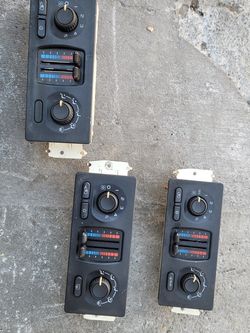 Chevy Or Gmc AC Control