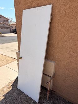 White Interior Room Door - 27.75” x 79.25”