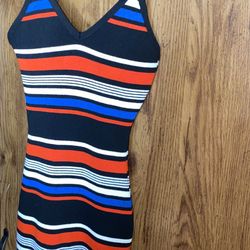 Colored Strap Dress