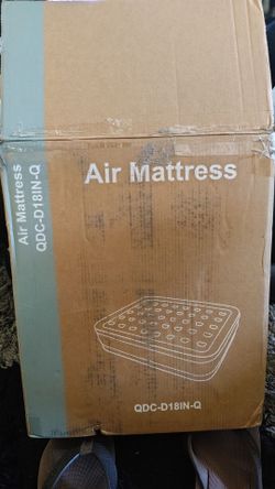 QDC  queen air mattress with Built-in Pump