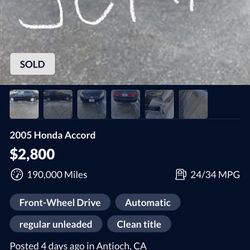 CAR SCAM