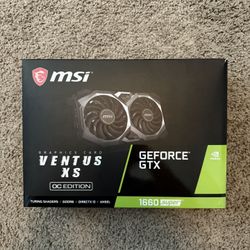 MSI GTX 1660 Super 6GB