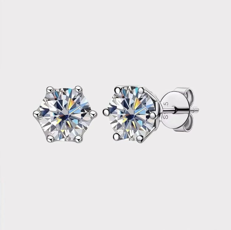 Moissanite Earrings