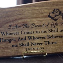 Bread Of Life Engraved Charcuterie 