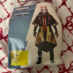 Fortnite drift jacket and mask halloween costume