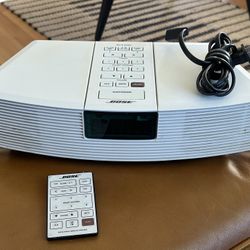 BOSE WAVE AWR1-1W AM/FM & Clock Radio - with Remote - Works