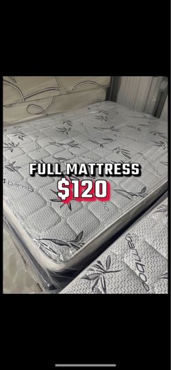 Full size pillow top mattress
