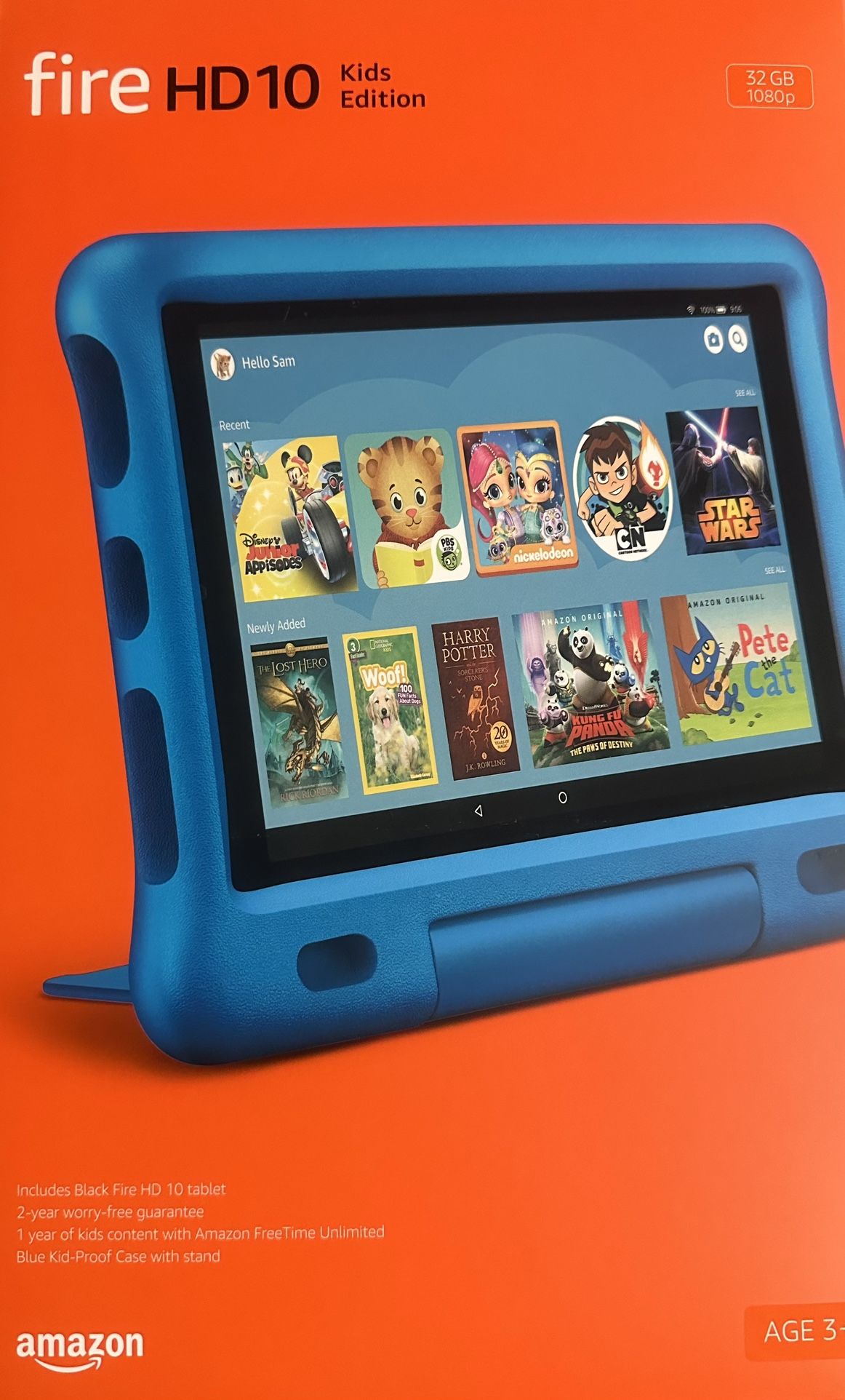 Amazon - Fire HD 10 Kids Tablet (32GB)