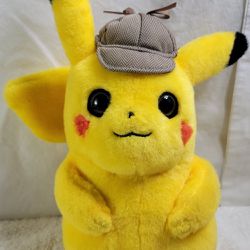 WCT (Wicked Cool Toys) Pokémon Detective Pikachu 8" Plush Pikachu

