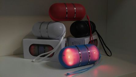 High quality LED Mini bluetooth speaker gift for kids pocket sizes