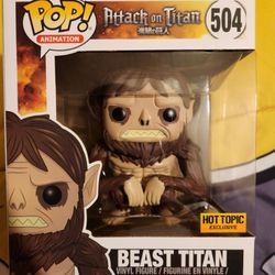Attack On Titan Beast Titan Funko Pop