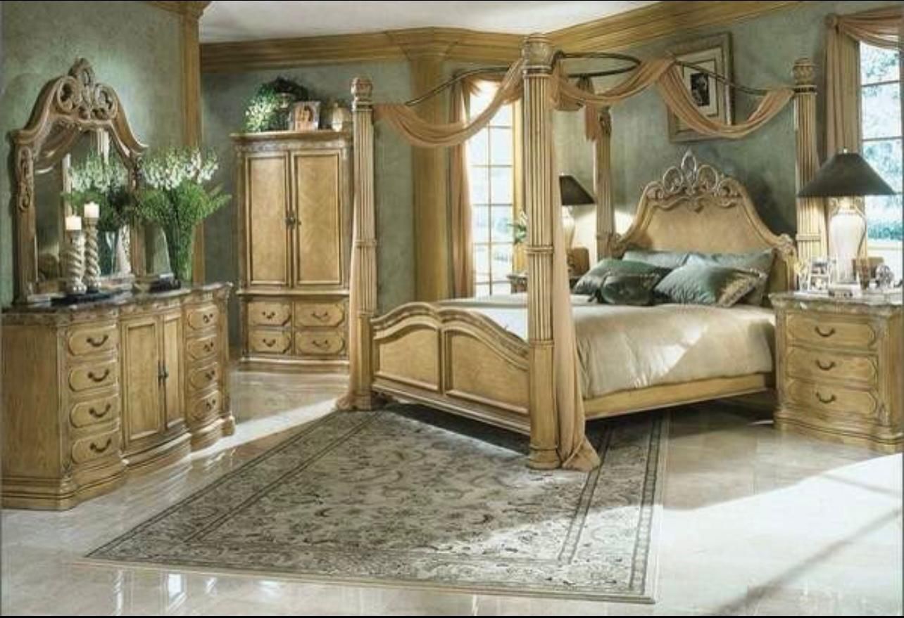 Beautiful Michael AMINI Bedroom Set ( Deliver Include In Price )