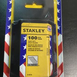 Stanley General Purpose Heavy-Duty Utility Blades (100-Pack)