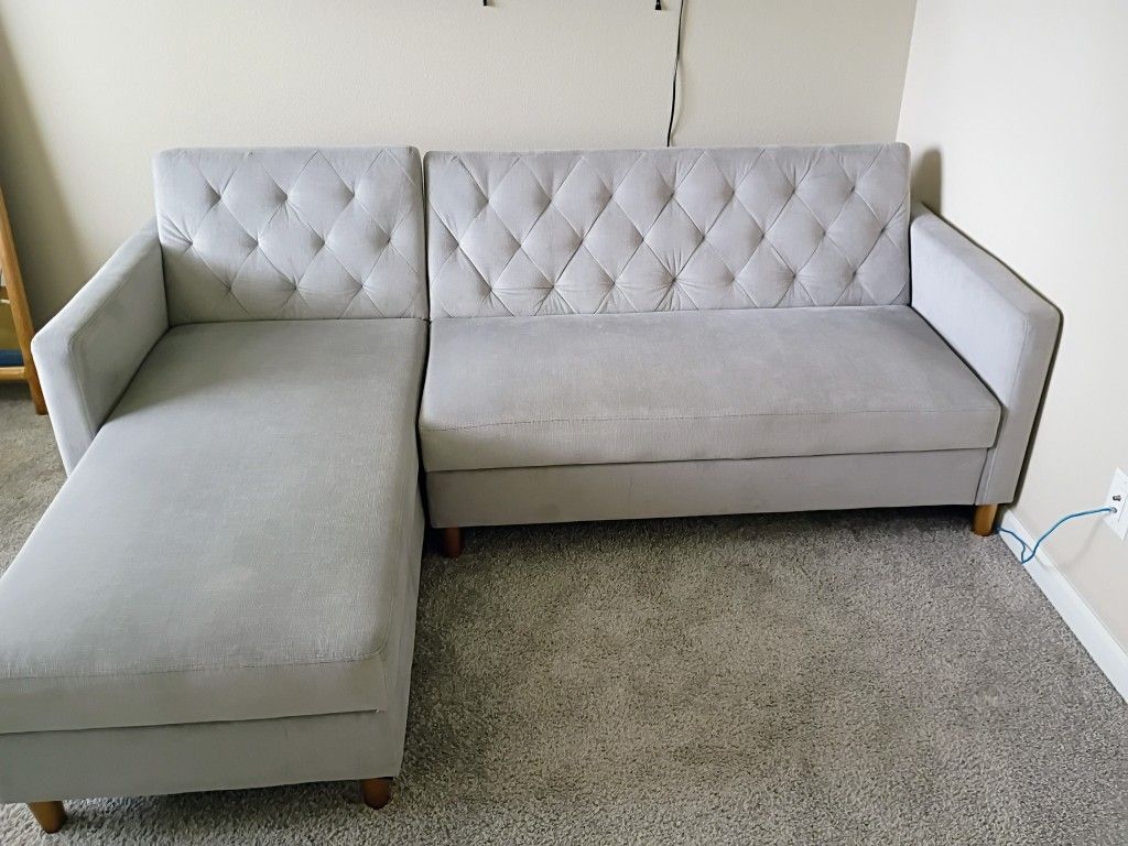 CosmoLiving by Cosmopolitan Liberty Sectional Storage Futon