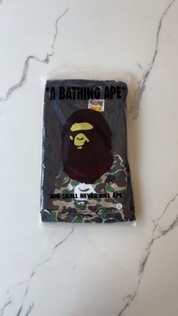 Bape x camo black tee