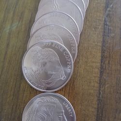 Copper buffalo rounds