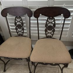 Solid And Heavy Chairs  $35 both