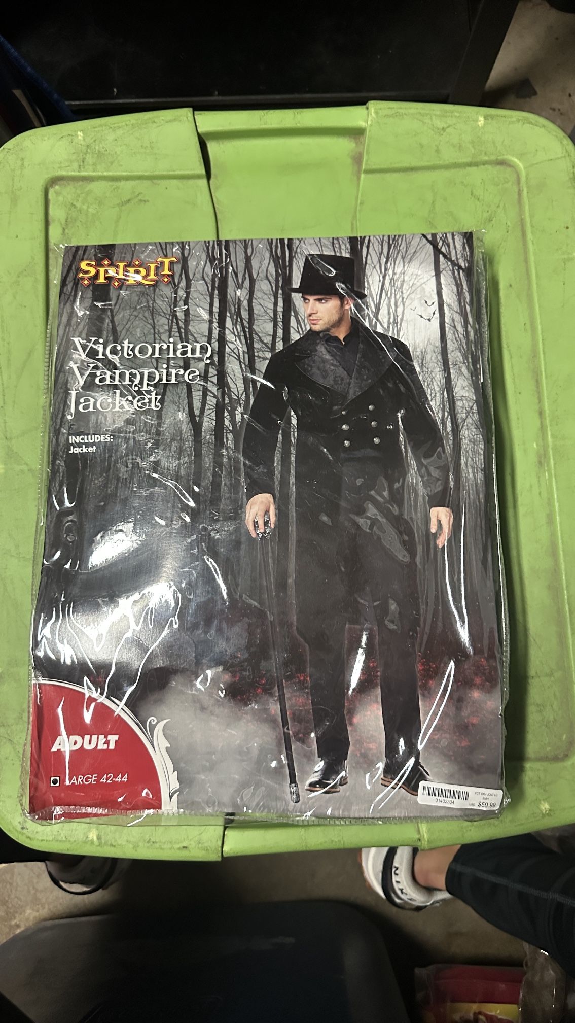 Victorian Vampire Jacket Men’s Costume