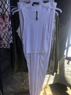 White two piece