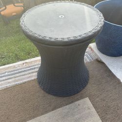 Cooler Side Table
