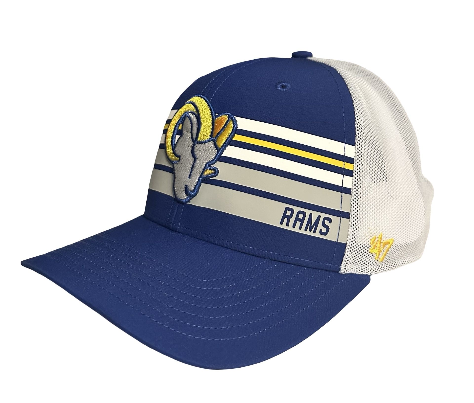 Los Angeles Rams 47 MVP SnapBack Trucker Hat - OSFA