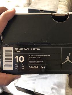 Jordan retro 11 low