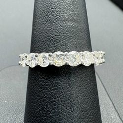 18k white gold 1.5 CTW diamond lady’s ring