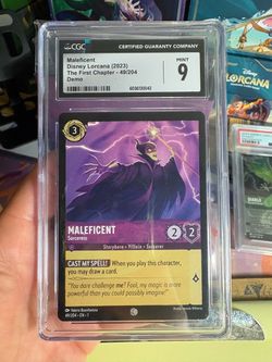 Disney Lorcana DEMO Card
