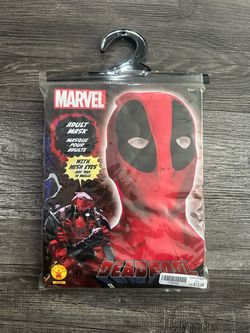 Marvel Deadpool Adult Mask with Mesh Eyes