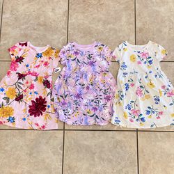 3 NEW Beautiful Girl Floral/Flower Dresses Size 3T