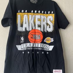 Los Angeles Lakers Mitchell & Ness Shirt Size Small