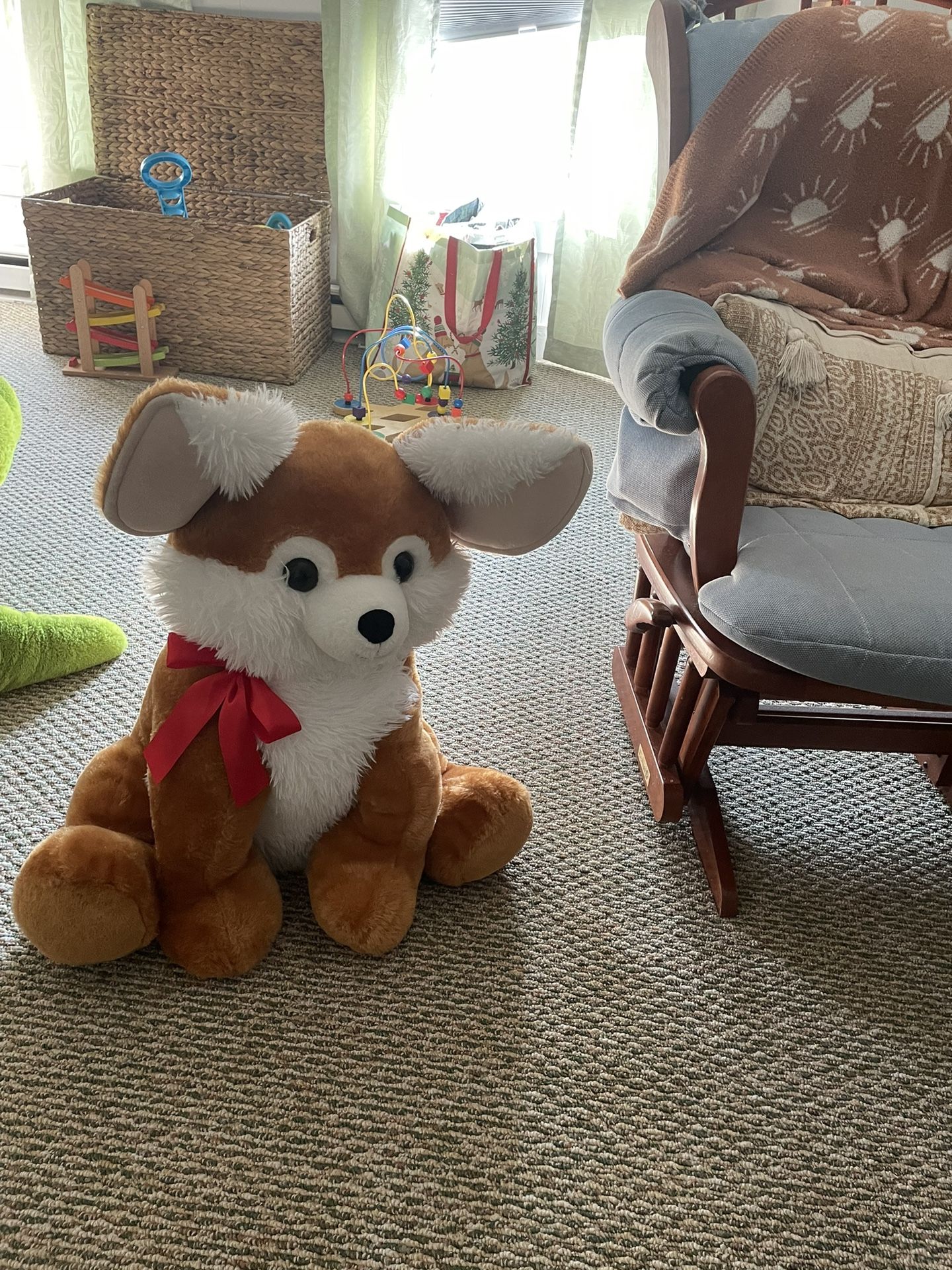 Giant Stuffed Fox