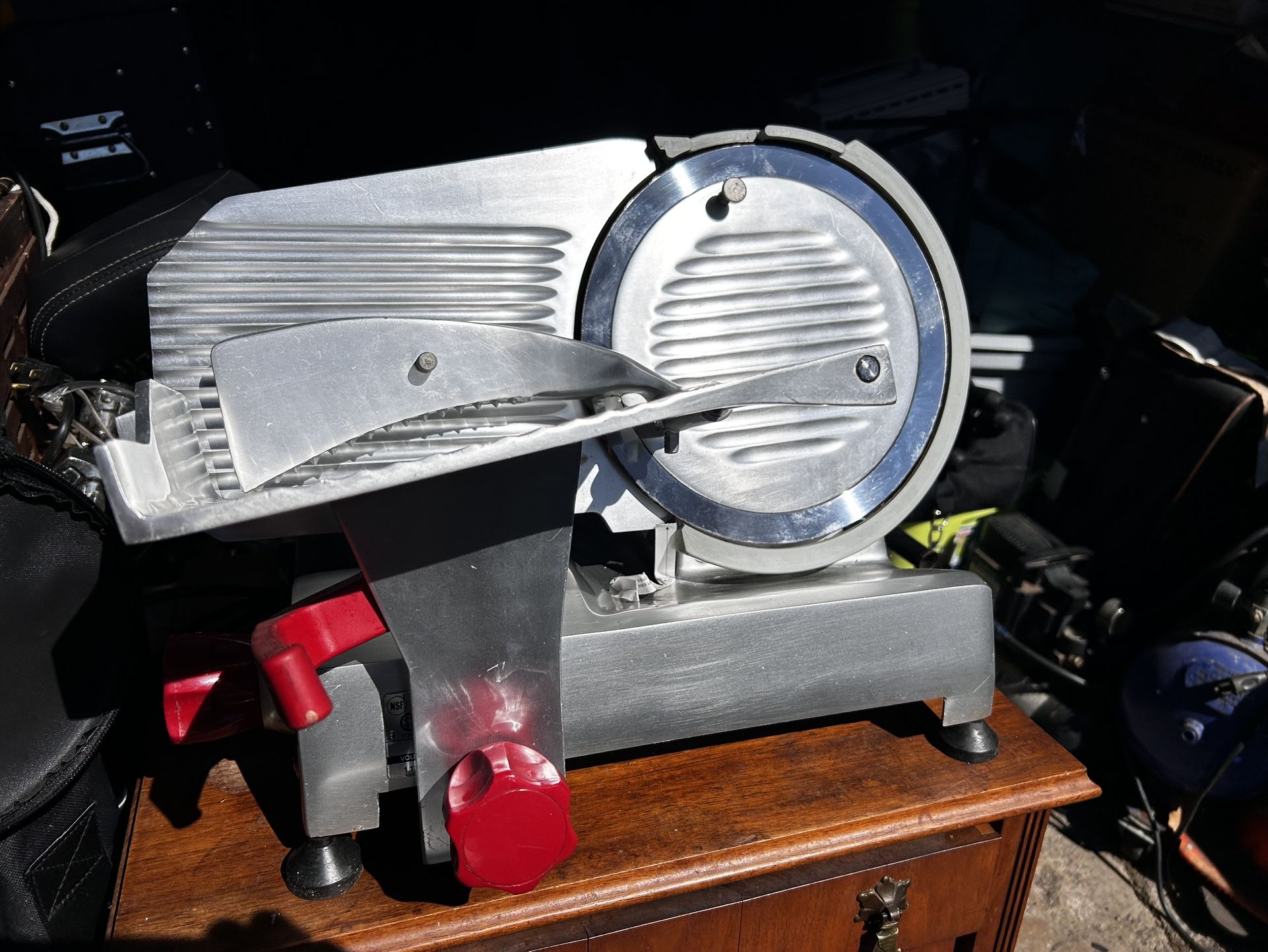 BERKEL MEAT SLICER 825 E Made in ITALY 10” Blade High End Berkel