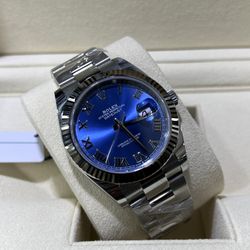 Rolex Datejust blue 41mm New