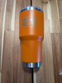 (B) Orange Engage for Life Insulated Tumbler
