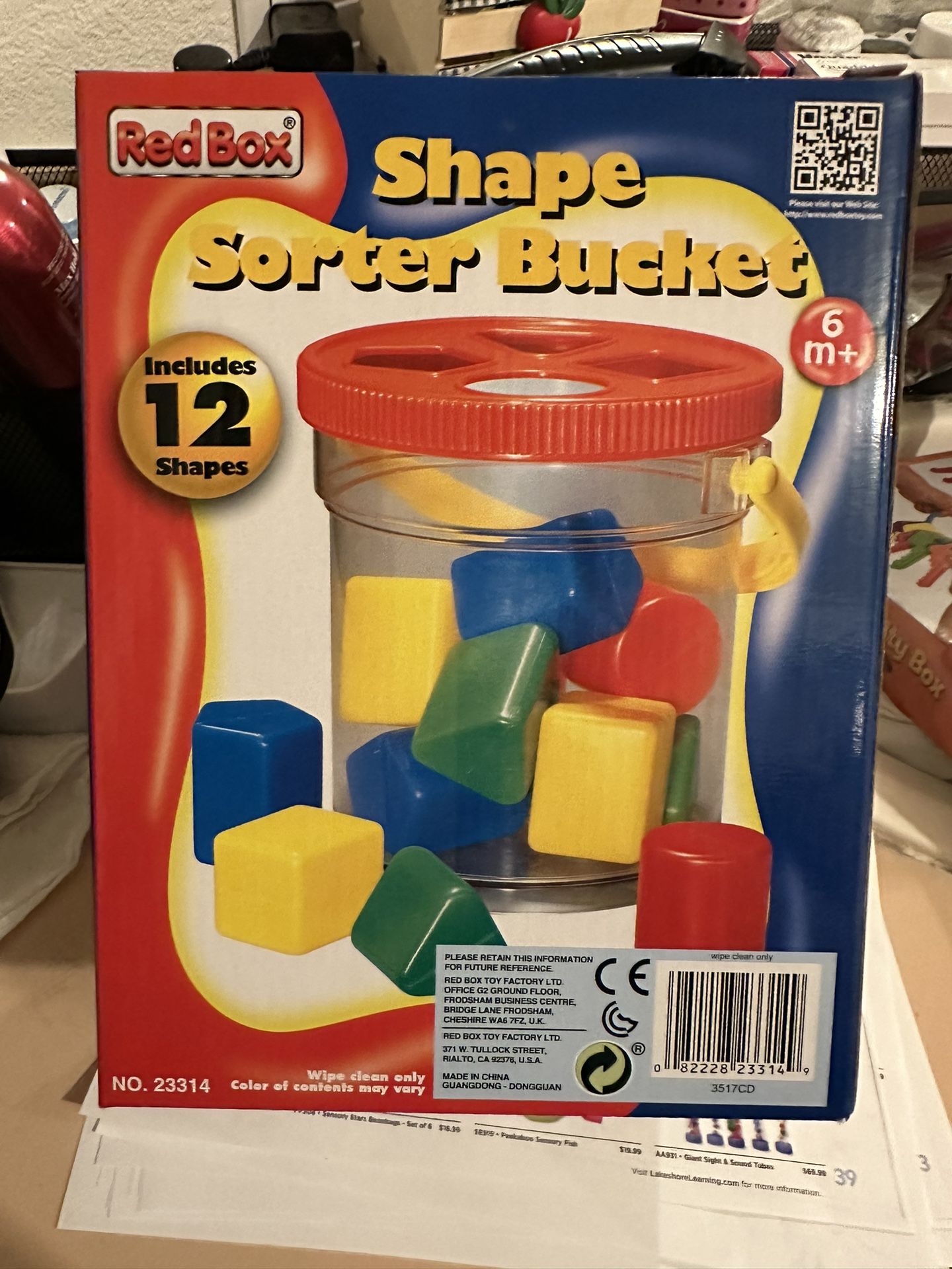 Shape Sorter Bucket 