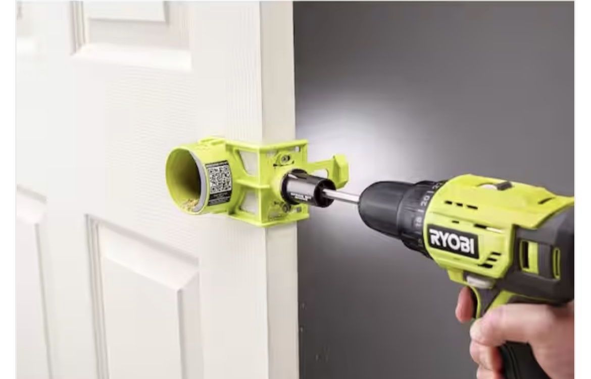 RYOBI Wood Door Lock Installation Kit…A99DLK5