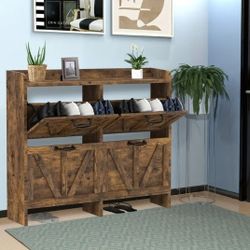 Brand New In Box Pull Out Shoe Rack/storage/cabinet Entryway 