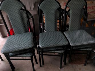 8 Dining table chairs - FREE