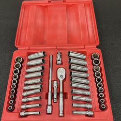 Snap On Tools 1/4 Sae And Metric Socket Set 