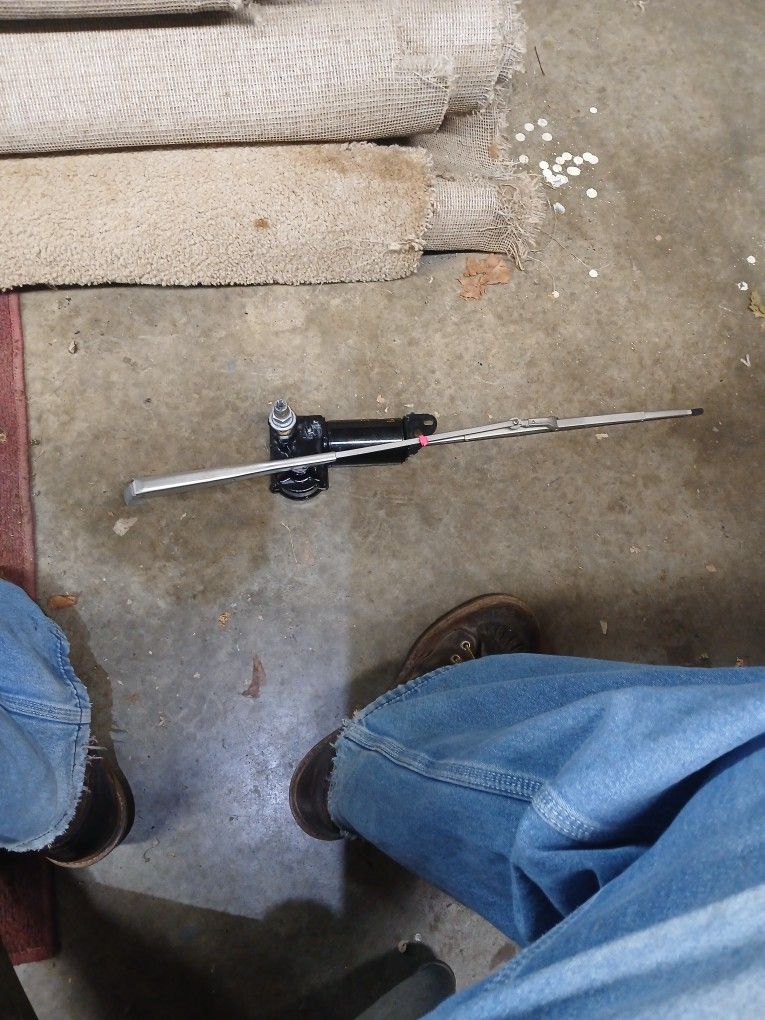 Wiper motor for boat