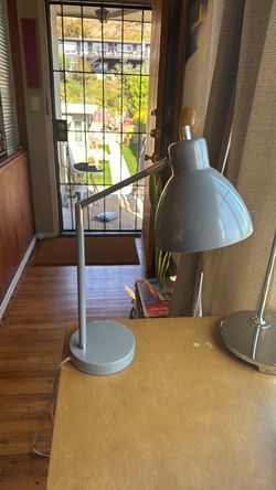 Modern Gray desk lamp