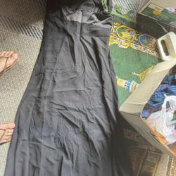 Vintage Never Worn! Papell Boutique,Adrianna Papell Black Evening Gown Size 6P !!